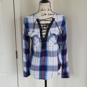 Express Lace Up Shirt